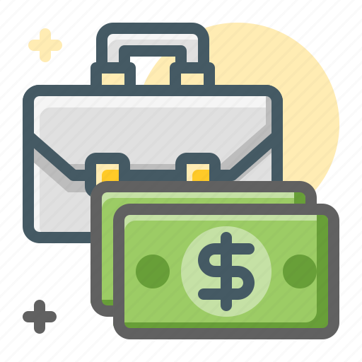 Bag, money, dollar, briefcase icon - Download on Iconfinder