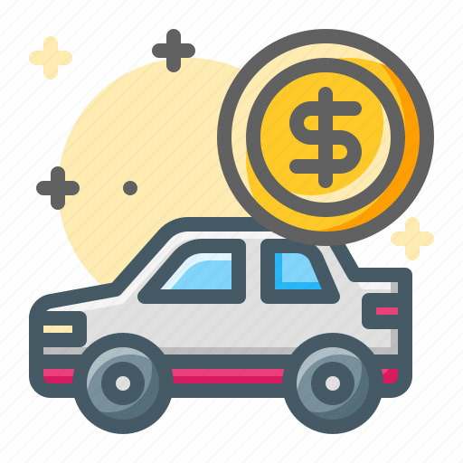 Car, saving, coin, gold icon - Download on Iconfinder