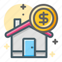 house, saving, cash, investment, finance, gold