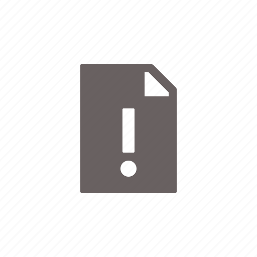 Error, file icon - Download on Iconfinder on Iconfinder
