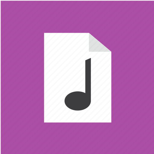 Filetype, audio, extension, format, music icon - Download on Iconfinder