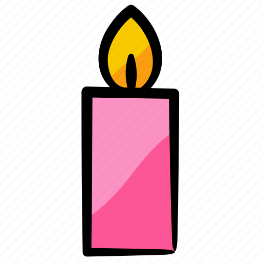 Candle, fire, torch, light, decoration, christmas icon - Download on Iconfinder