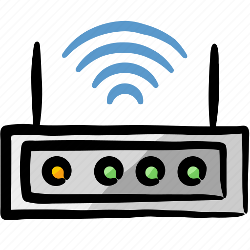 Communication, internet, modem, router, wifi icon - Download on Iconfinder