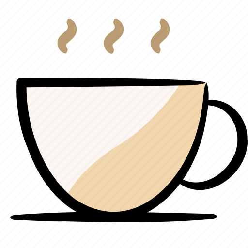 Hot coffee, drink, beverage, culinary, menu icon - Download on Iconfinder