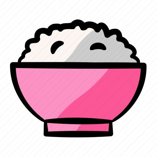 Rice, carbohydrate, food, cuisine, eat icon - Download on Iconfinder