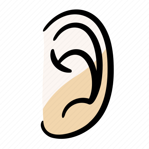 Ear, organ, body, hear, healthy, otolaryngologist, otolaryngology icon - Download on Iconfinder