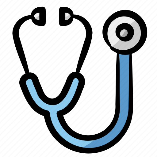 Stethoscope, checkup, medical equipment, medic, medical, health, healthcare icon - Download on Iconfinder