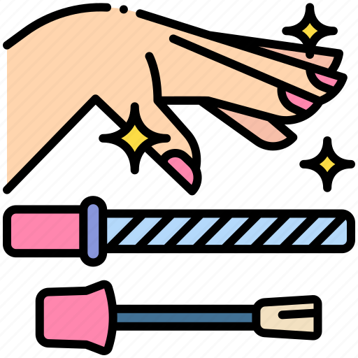 Manicure, nail, polish, file, finger, hand icon - Download on Iconfinder