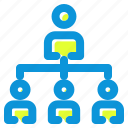 business, hierarchy, management, organization, structure