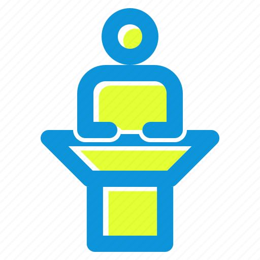 Business, man, office, speech icon - Download on Iconfinder