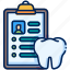 dental record, dentist, dental report, medical record, healthcare and medical 
