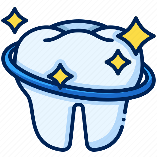 Shining, teeth cleaning, tooth whitening, tooth, shine icon - Download on Iconfinder