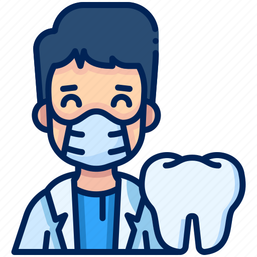 Dentist, man, professions and jobs, job icon - Download on Iconfinder