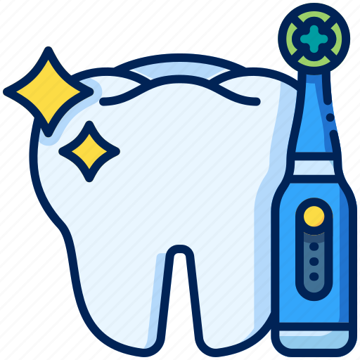 Electric toothbrush, dental hygiene, healthcare and medical, dentist icon - Download on Iconfinder