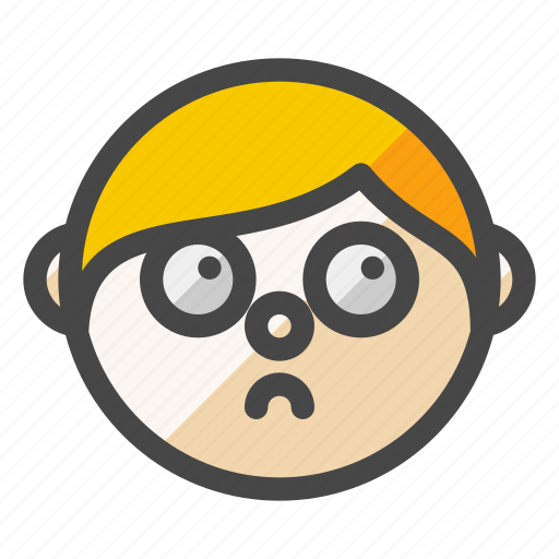 Boy, eye roll, think, hesitate, doubt, thoughtful icon - Download on Iconfinder
