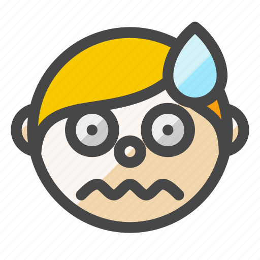 Boy, face, shock, shocked, speechless, emoji icon - Download on Iconfinder