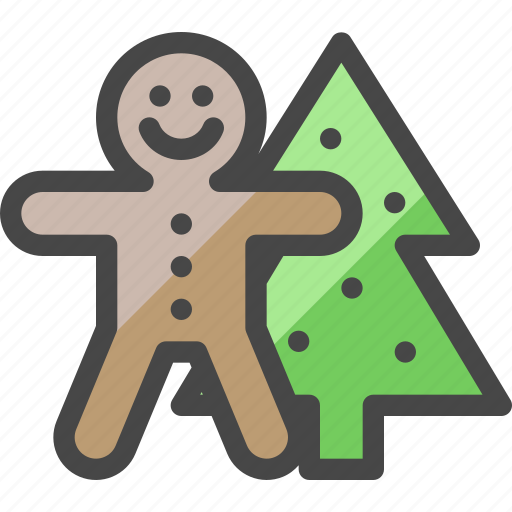 Cookies, gingerbread, foods, tree, party, christmas icon - Download on Iconfinder