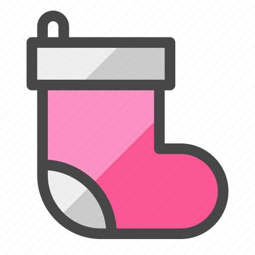 Sock, stocking, decoration, ornament, christmas, merry christmas icon - Download on Iconfinder
