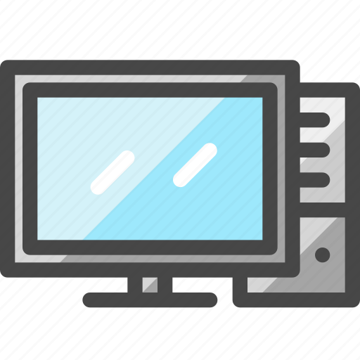 Communication, computer, cpu, desktop icon - Download on Iconfinder