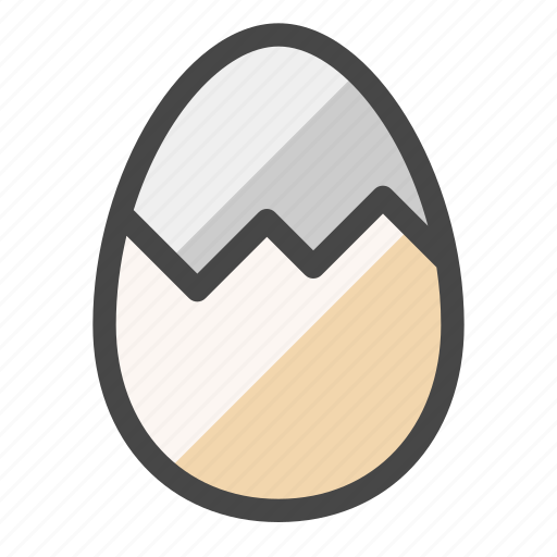 Boiled egg, diet, protein, food, culinary, egg icon - Download on Iconfinder