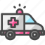 ambulance, car, vehicle, medical team, medic, health, emergency 