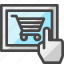 ecommerce, online shopping, tablet, shopping, trading 