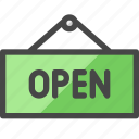 trading, open sign, shopping, open, open board