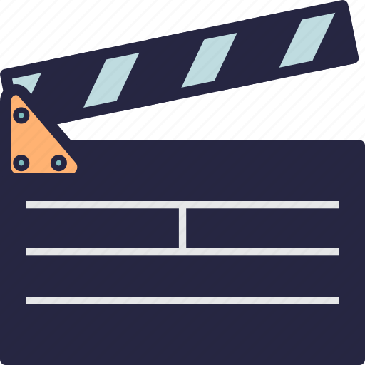 Cinema, cinematography, clapboard, clapper, film icon - Download on Iconfinder