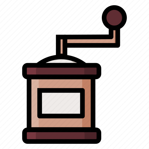 Beverage, coffee, drink, grinder icon - Download on Iconfinder