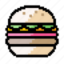 cheeseburger, hamburger, burger, fast food, junk food