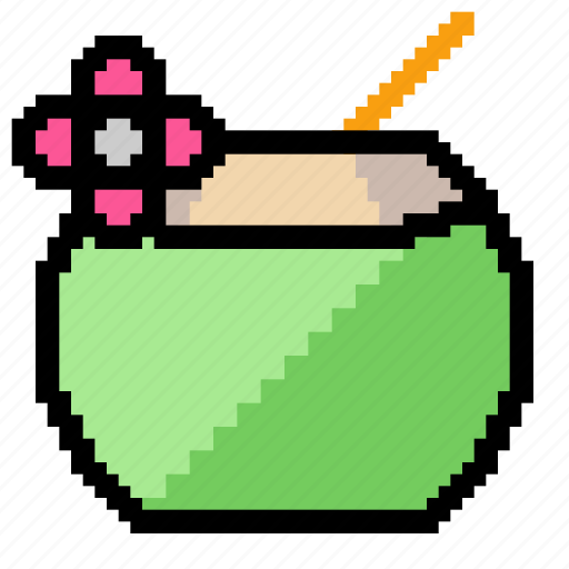 Coconut, coconut drink, fresh, drink, beverage icon - Download on Iconfinder