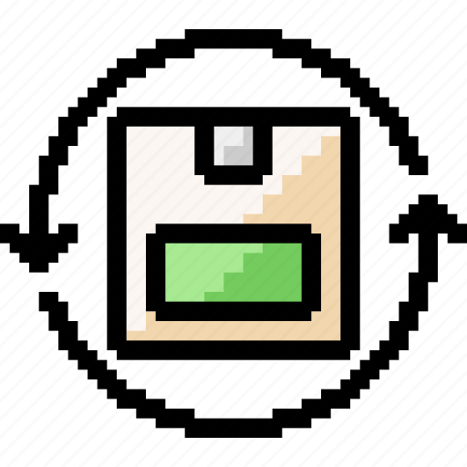 Cardboard box, return, package, crate, pack icon - Download on Iconfinder