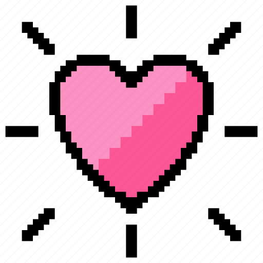 Heart, glowing, sincere, honest, love, affection, romance icon - Download on Iconfinder