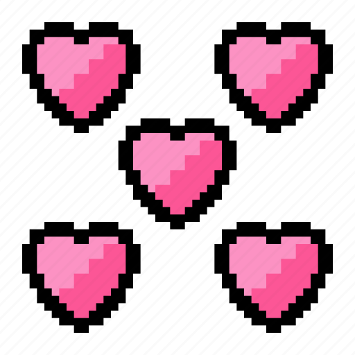 Hearts, love, affection, romance, like, feeling, valentines icon - Download on Iconfinder