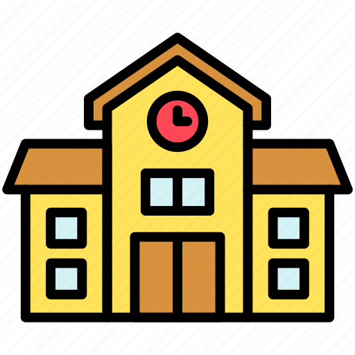 Building, school, university icon - Download on Iconfinder