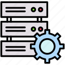 server, settings, database