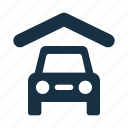 car, carport, garage, interior, outdoor, vehicle