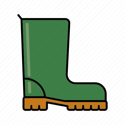 Boots, equipment, gardening, gum boots, rubber boots, wellingtons icon - Download on Iconfinder