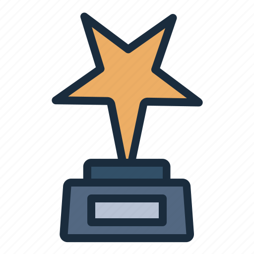 Award, ceremony, winner, trophy, film, cinema, movie icon - Download on Iconfinder
