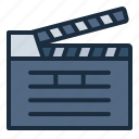 clapperboard, videography, video, film, cinema, movie, theatre
