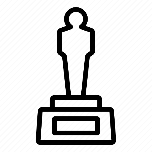 Oscar, award, winner, trophy, ceremony, film, cinema icon - Download on Iconfinder