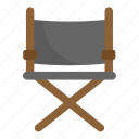 director chair, film, industry, movie