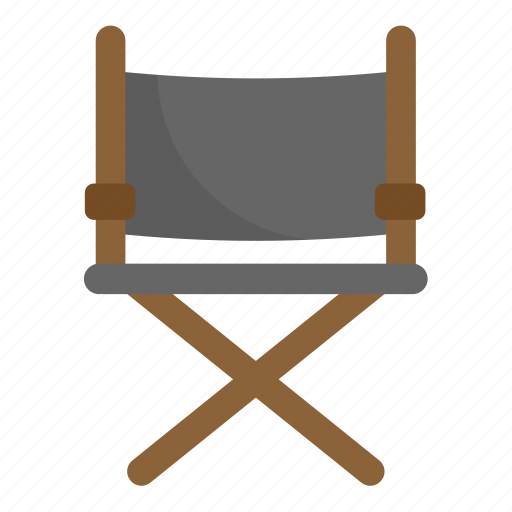 Director chair, film, industry, movie icon - Download on Iconfinder