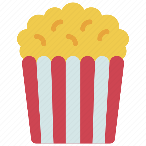 Popcorn, movies, tv, food, treat icon - Download on Iconfinder