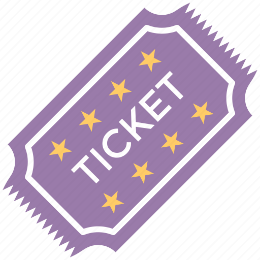 Cinema ticket, movie raffle, movie ticket, theater ticket, ticket icon - Download on Iconfinder
