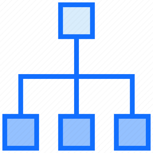 Diagram, connection, network, organization icon - Download on Iconfinder