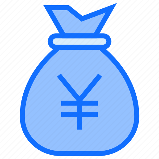 Bag, money, yen, currency, finance icon - Download on Iconfinder