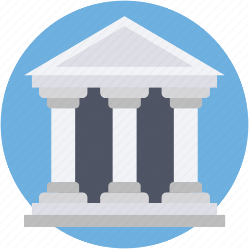 Bank, building, courthouse, institute, school building icon - Download on Iconfinder
