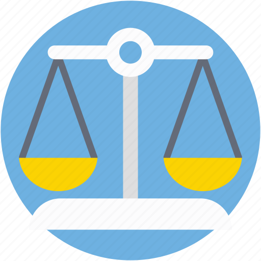 Balance scale, court, justice scale, law, legal icon - Download on Iconfinder