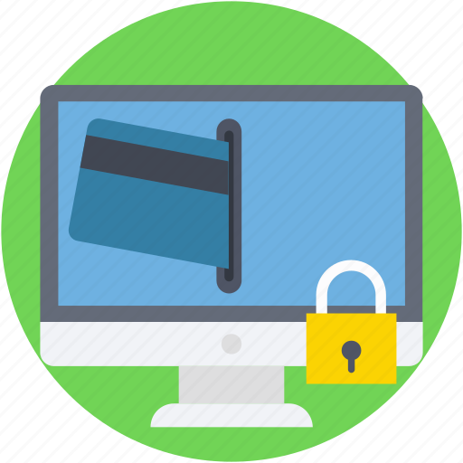 Internet banking, lock, protection, secure banking, secure payment icon - Download on Iconfinder